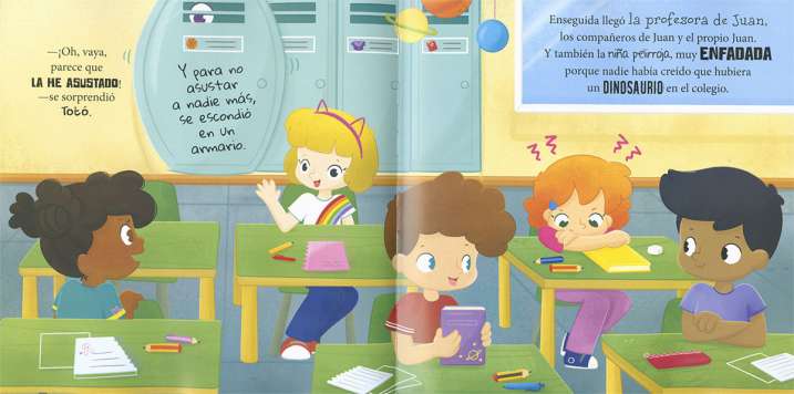 El dinosaurio Totó en el...