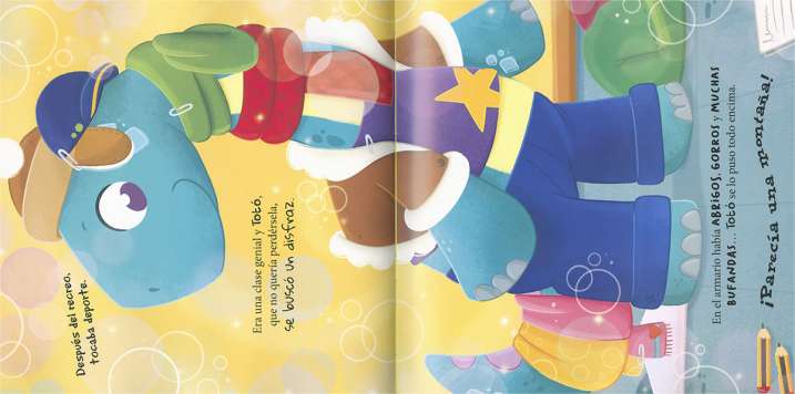 El dinosaurio Totó en el...