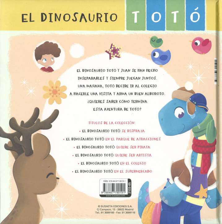 El dinosaurio Totó en el...