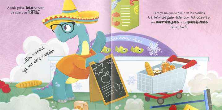 El dinosaurio Totó en el...