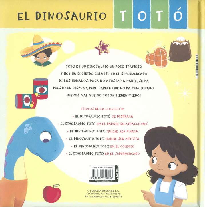 El dinosaurio Totó en el...