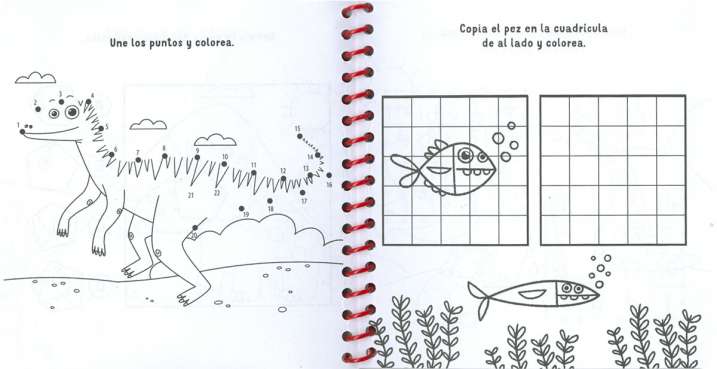 Dinosaurios para colorear