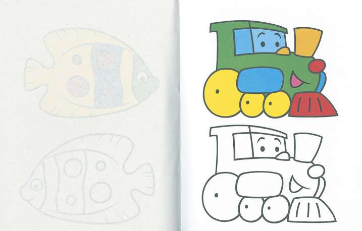 Super trace and colour with...