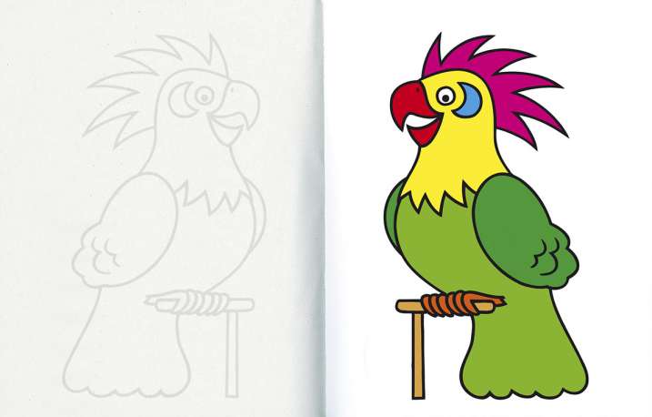 Super trace and colour with...