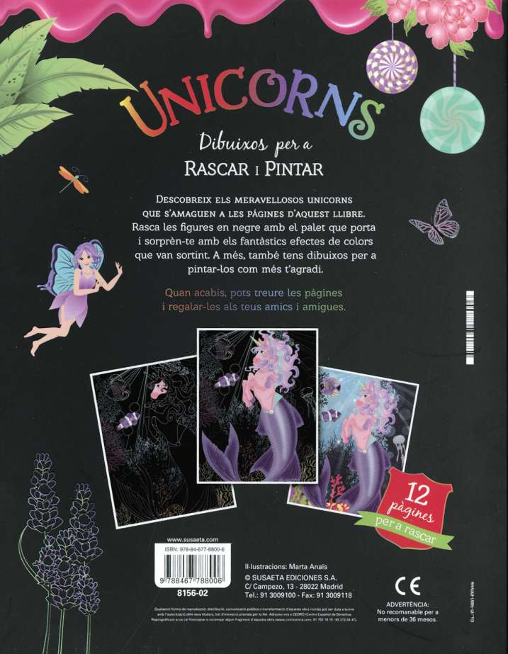 Unicorns. Dibuixos per a...