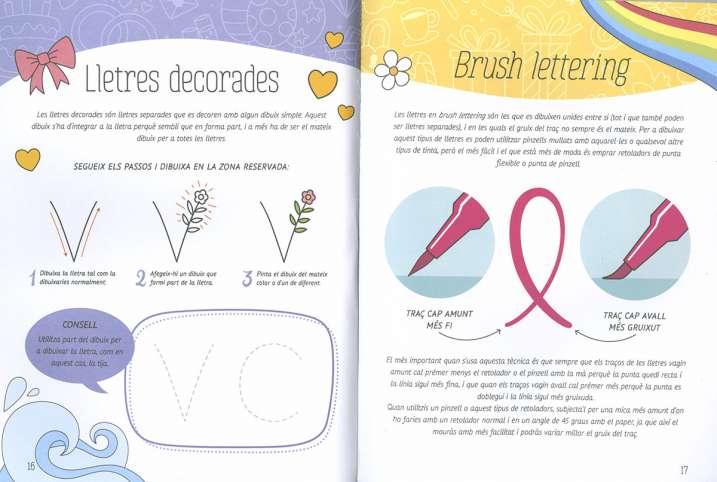 Lettering per a nens i...