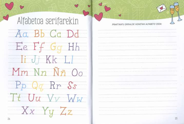 Lettering haurrentzat....