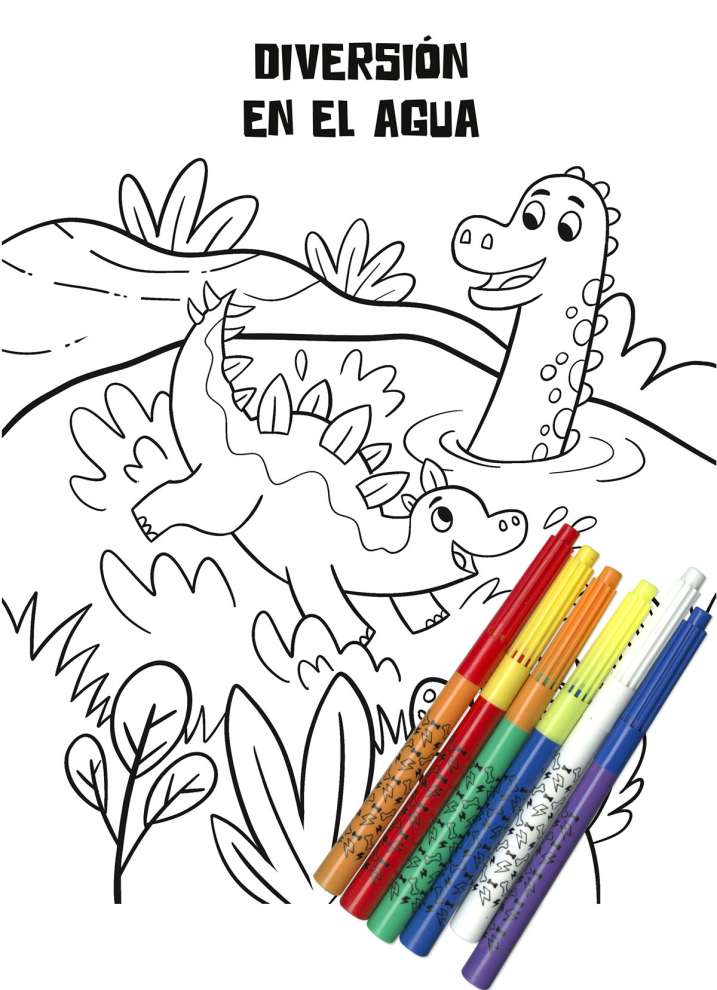 Robots, carreras, dinosaurios