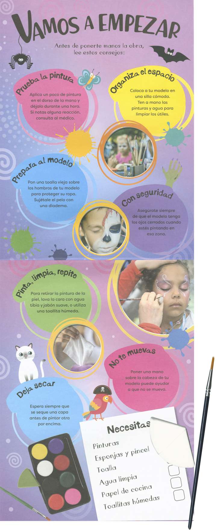Aprende a pintarte la cara