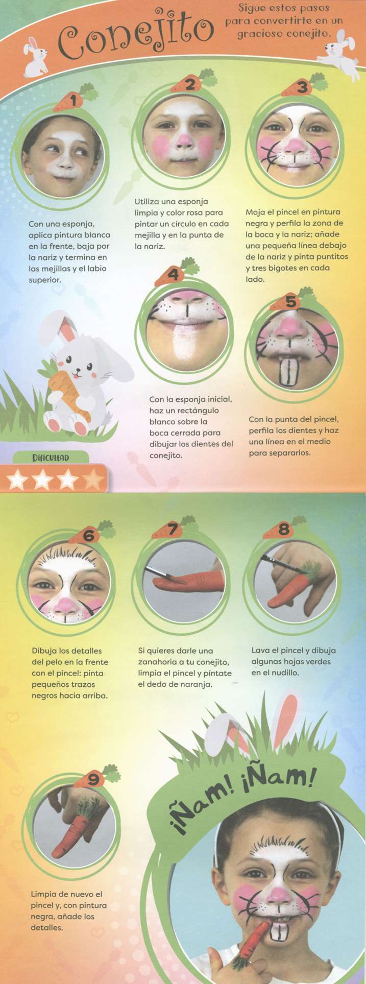Aprende a pintarte la cara