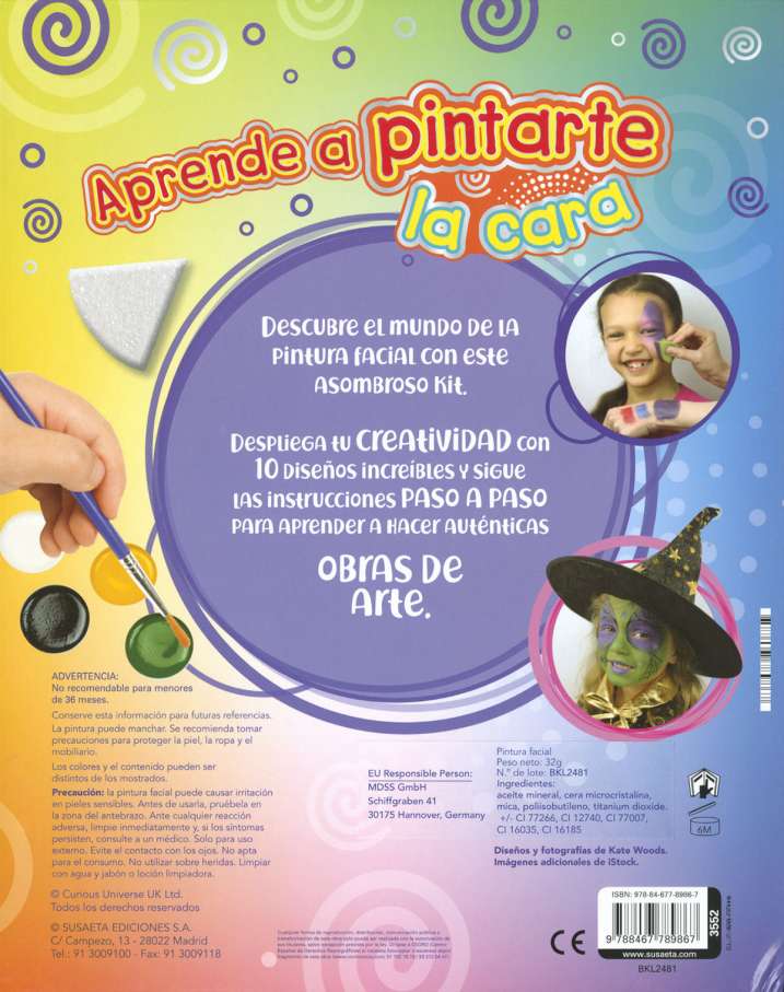 Aprende a pintarte la cara