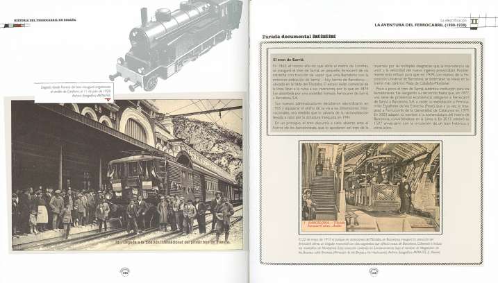 Historia del ferrocarril en...