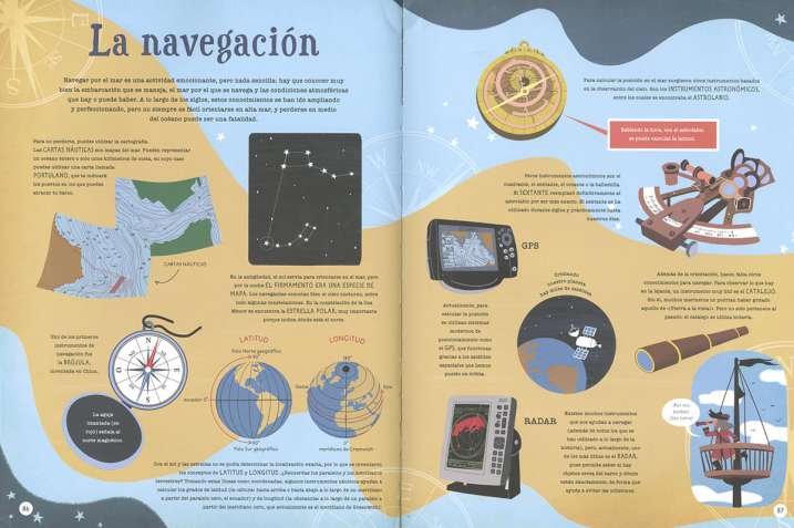 Atlas de océanos y mares...