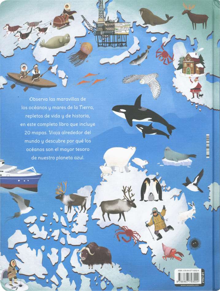 Atlas de océanos y mares...