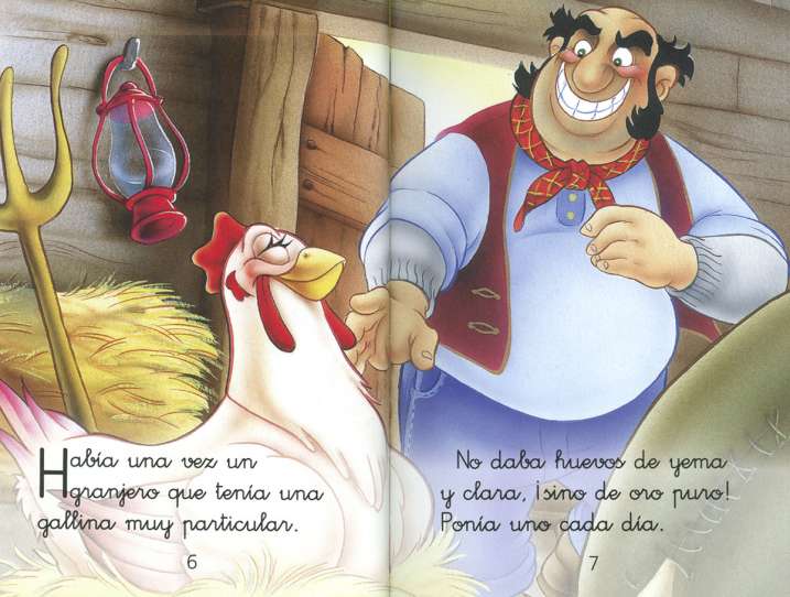 La gallina de los huevos de...