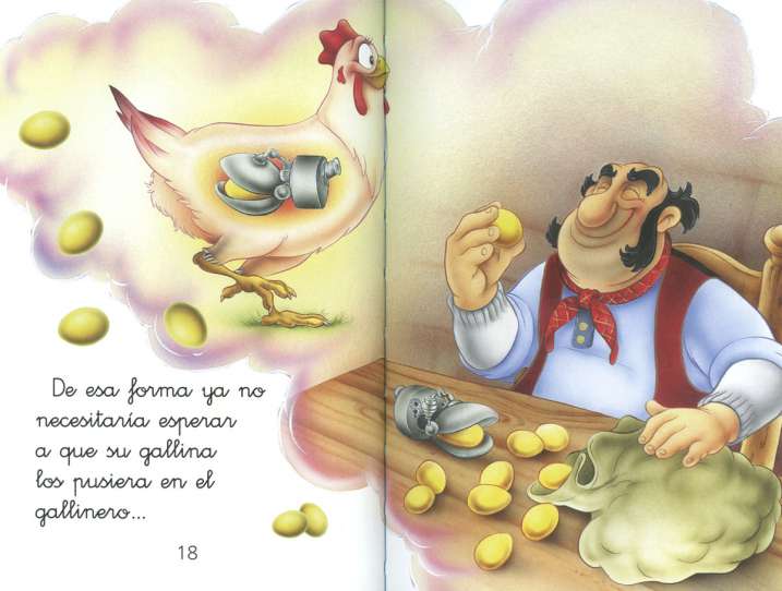 La gallina de los huevos de...