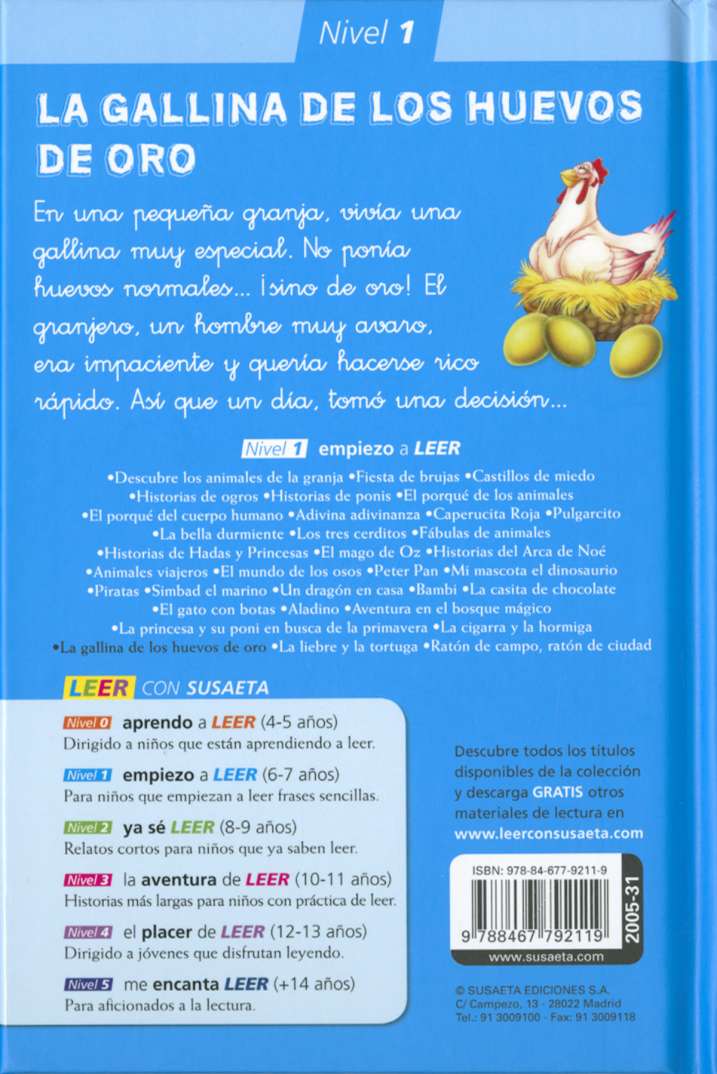 La gallina de los huevos de...