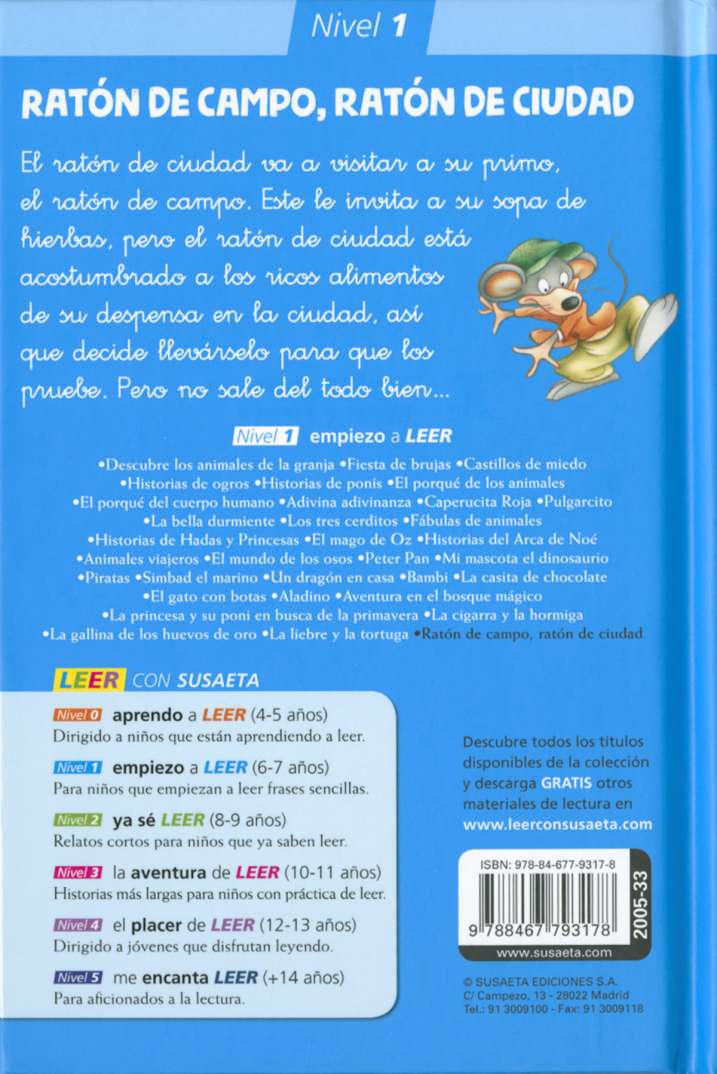 Ratón de campo, ratón de...