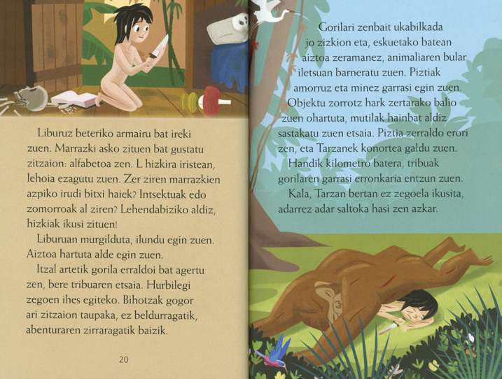 Tarzán, tximinoen erregea