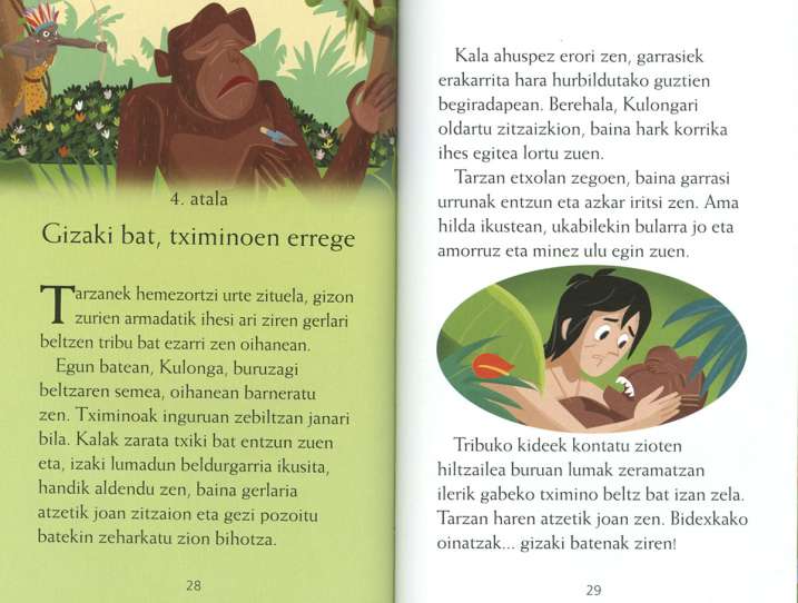 Tarzán, tximinoen erregea