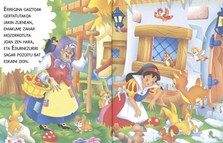 Edurnezuri - Oihaneko liburua