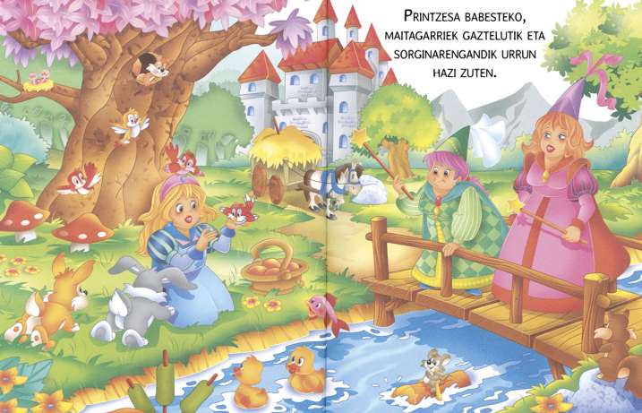 Loti ederra - Ahatetxo itsusia