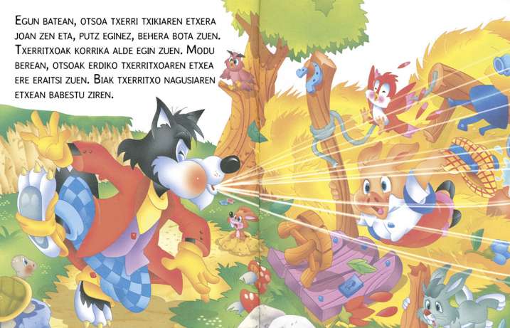 Hiru txerritxoak - Zazpi...