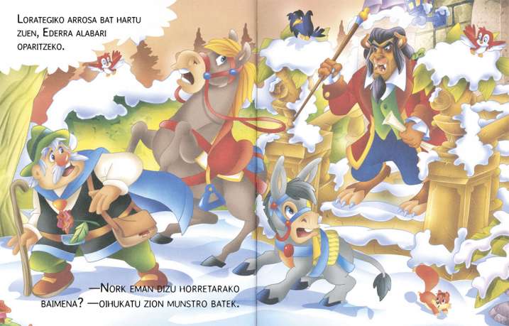 Ederra eta Piztia - Peter pan