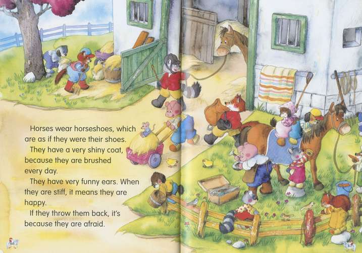 Farmyard tales for reading