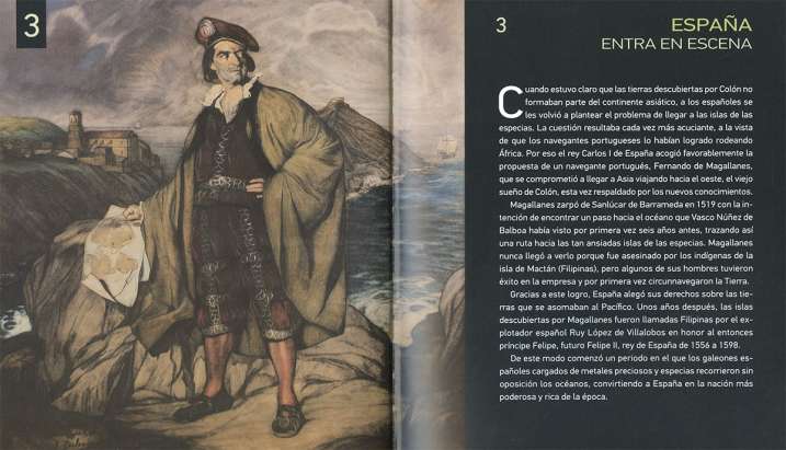 El lago español. El océano...