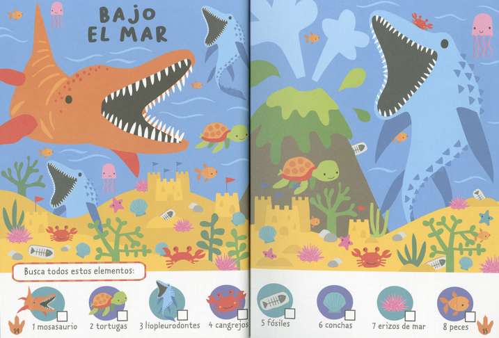 Dinosaurios - Pegatinas de gel