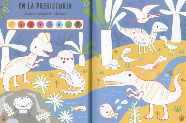 Dinosaurios - Pegatinas de gel