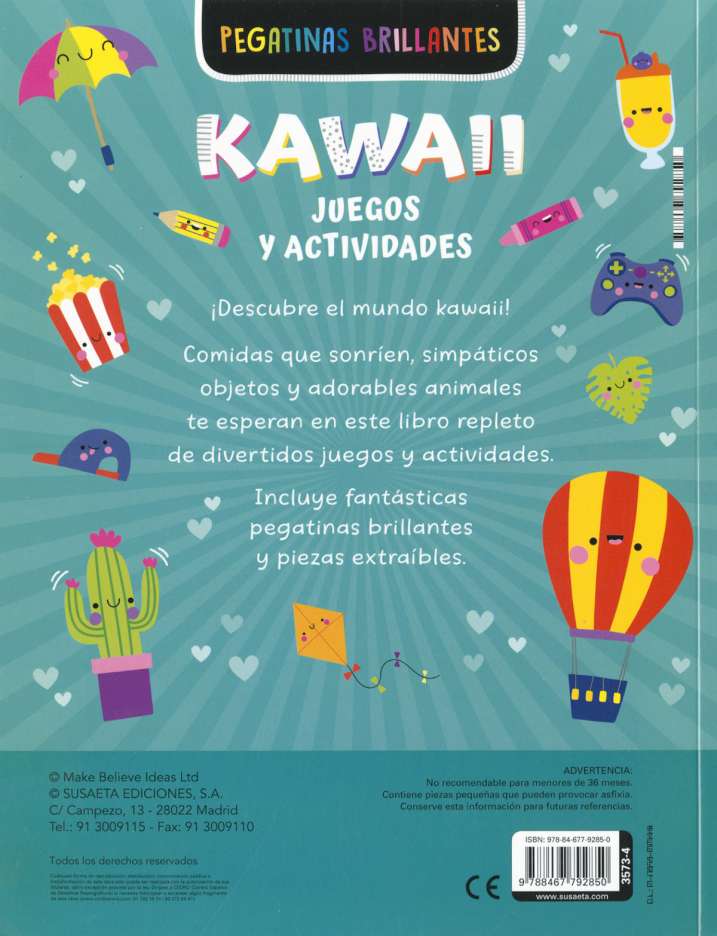 Kawaii - Pegatinas brillantes