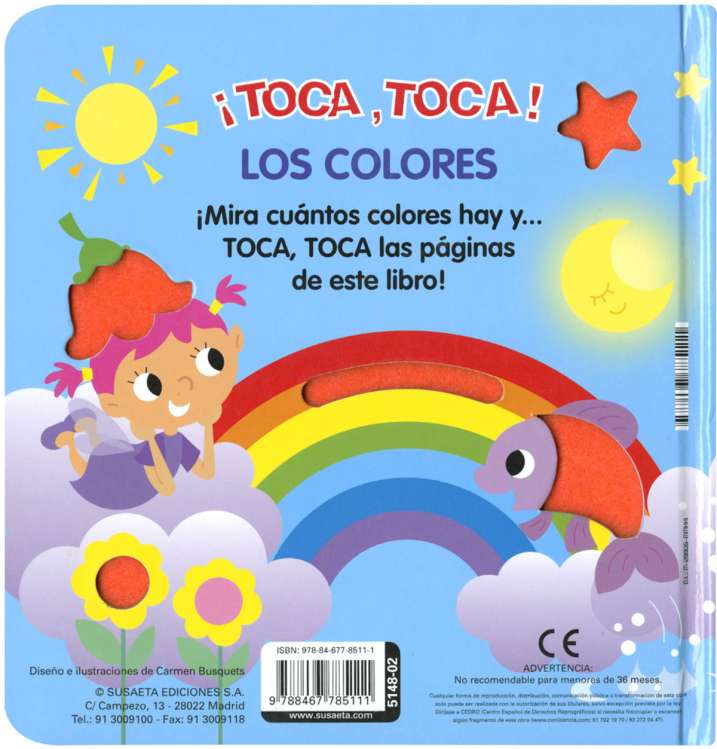 ¡Toca, toca! Los colores