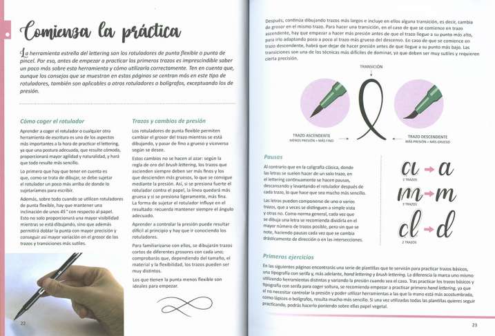 Lettering. Caligrafía...