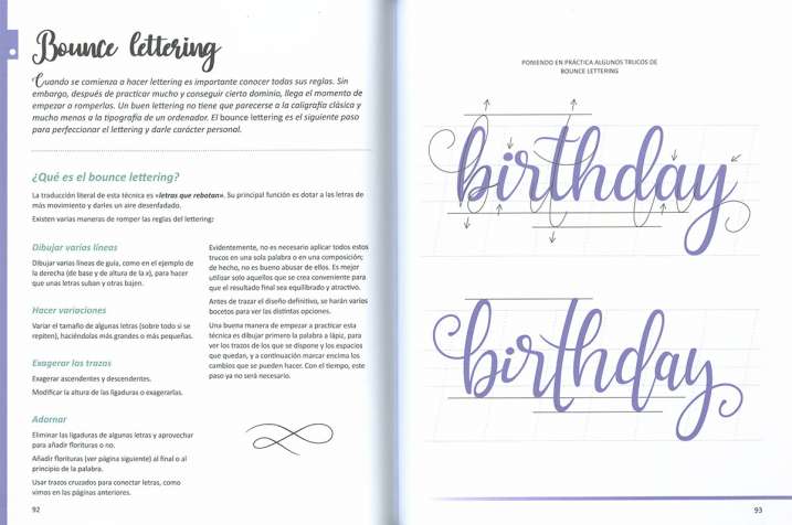 Lettering. Caligrafía...