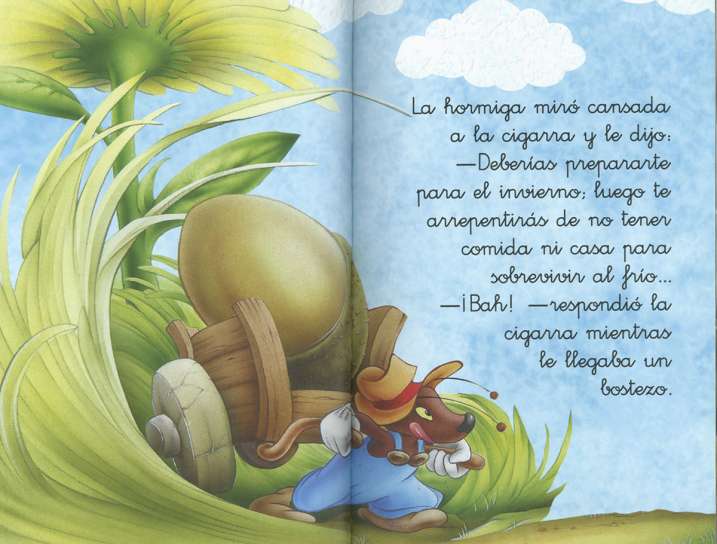 La cigarra y la hormiga