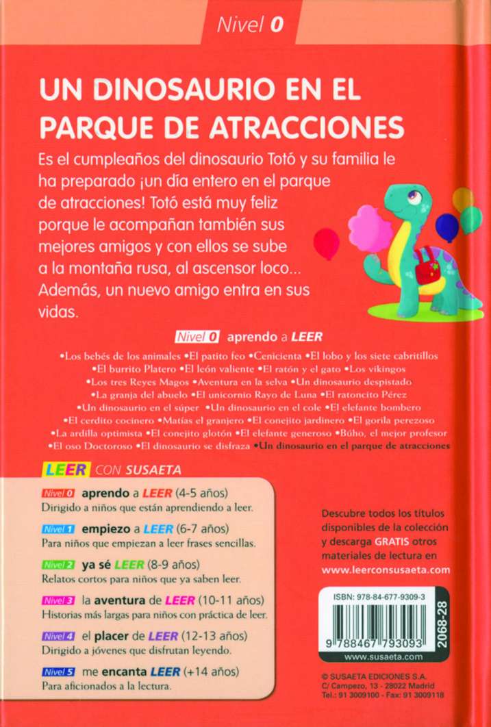 Un dinosaurio en el parque...