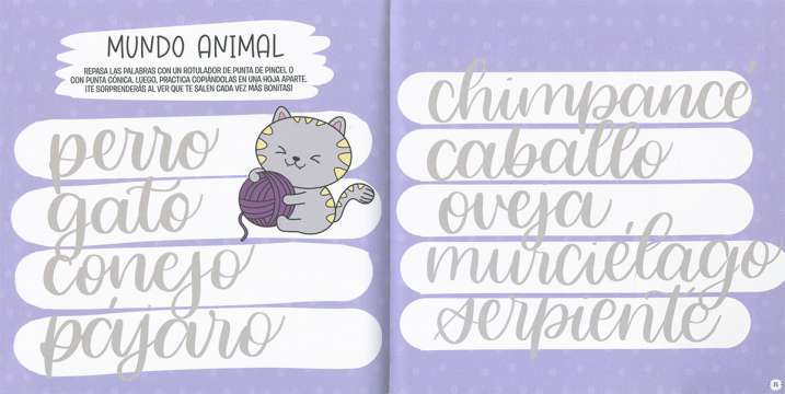 Lettering infantil fácil y...