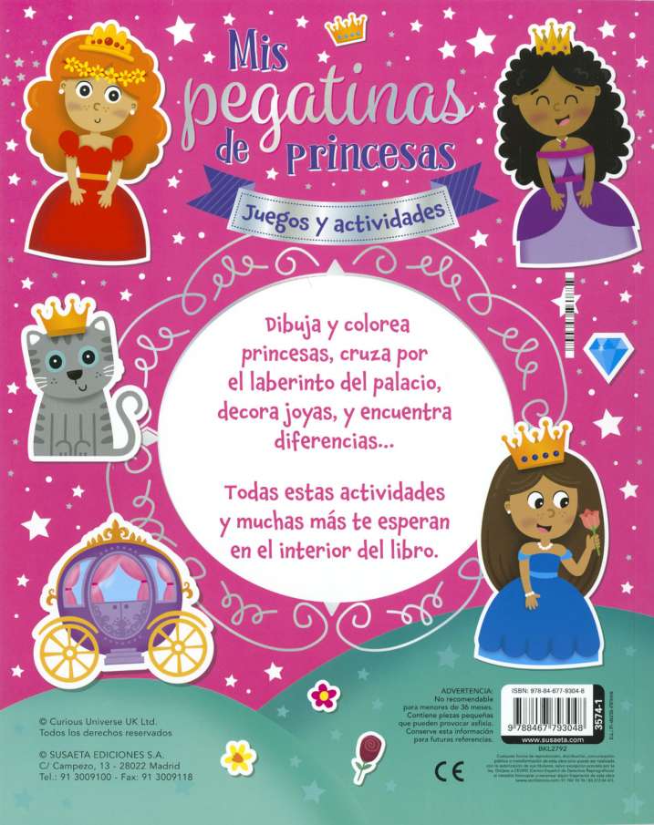 Mis pegatinas de princesas