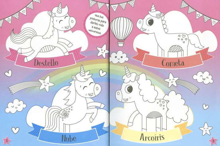 Mis pegatinas de unicornios