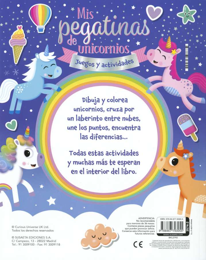 Mis pegatinas de unicornios