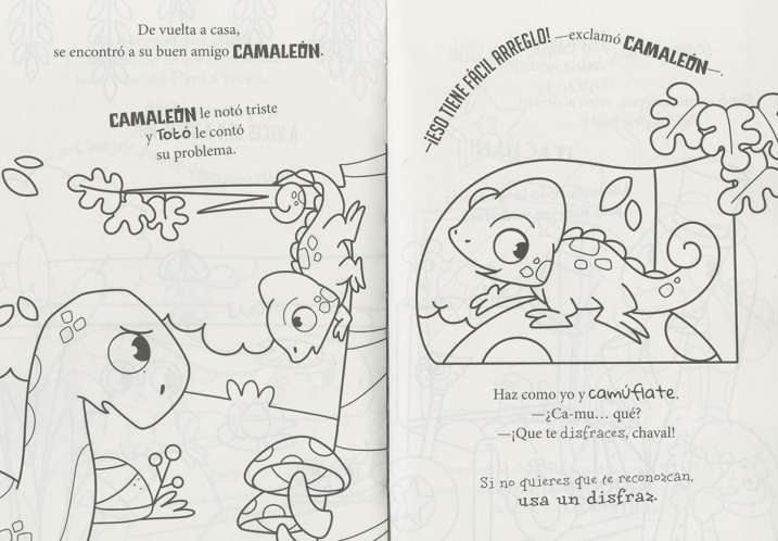 El dino Totó se disfraza