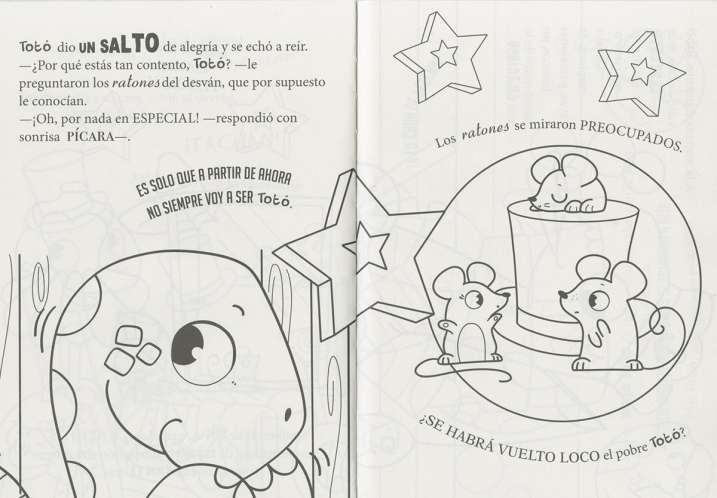 El dino Totó se disfraza