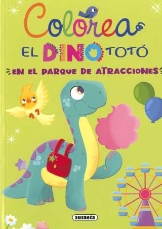 El dino Totó en el parque...