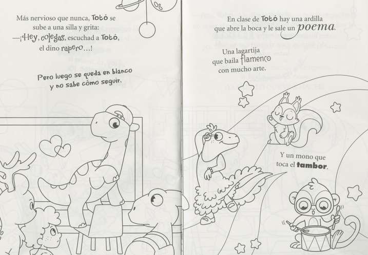 El dino Totó quiere ser...