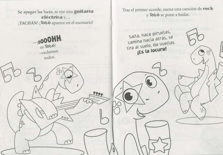 El dino Totó quiere ser...