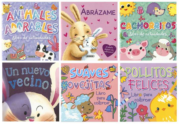 Lee, colorea y juega