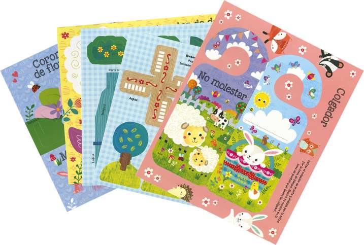 Lee, colorea y juega