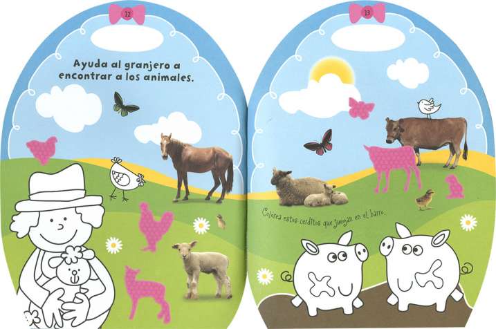 Mi libro de pegatinas y...